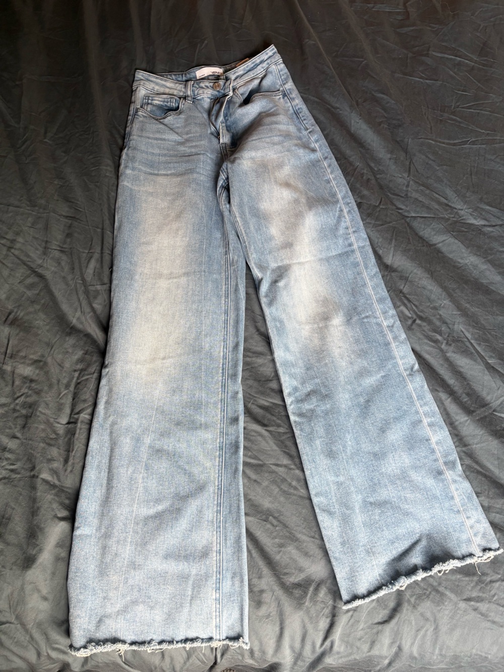 Vervet high rise, wide leg jeans